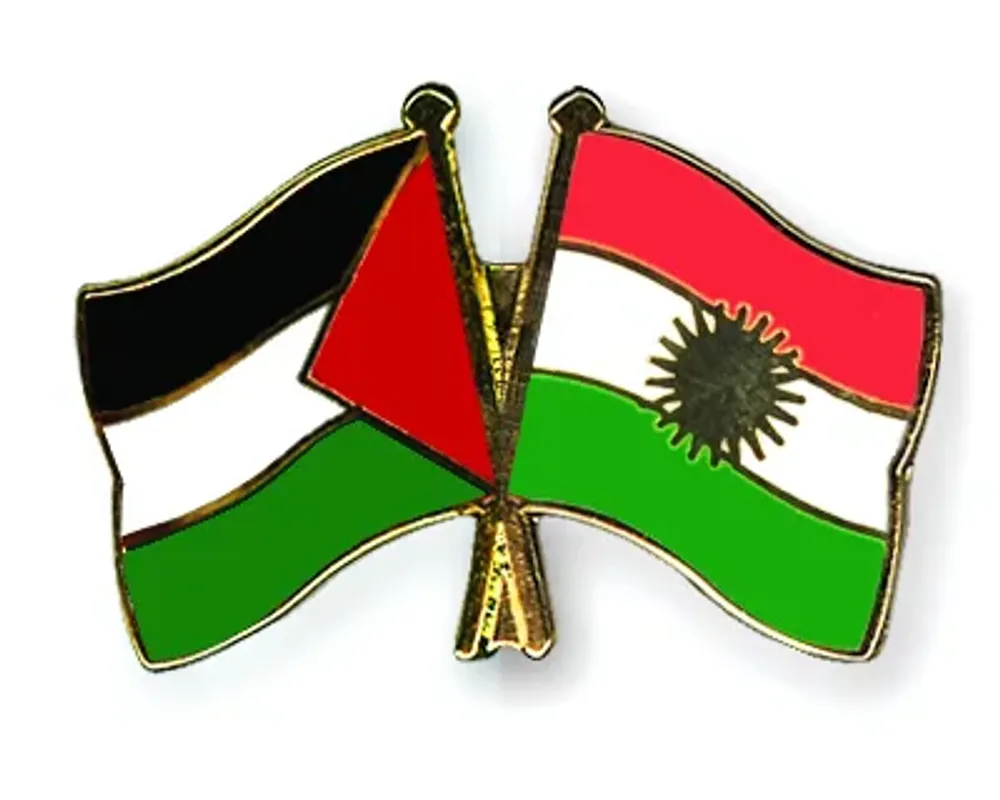 Pins-Palestine-Kurdistan Palestine Kurdistan